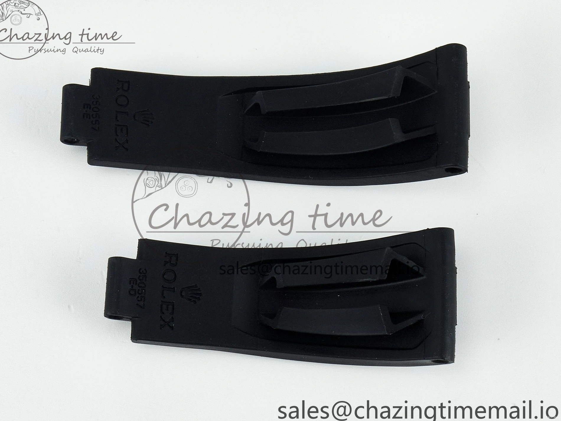 MiroTime 0426 WrinkleFree Yacht-Master 37mm 1:1 Best Edition Black Rubber Strap (Fits the Gen size) 417